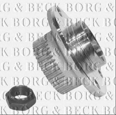BORG & BECK bwk854 -  Комплект подшипника ступицы колеса